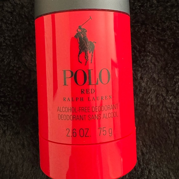 Ralph Lauren Red After Shave Balm with deodorant and polo blue hair & body wash - Picture 4 of 4